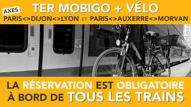 Voyager avec son velo TRAIN Mobigo