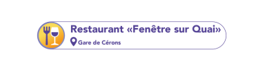 Restaurant "Fenêtre sur Quai"