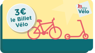 Billet Vélo à 3€