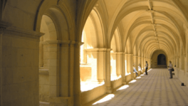 Photo de l'Abbaye de Fontevraud vue intérieure