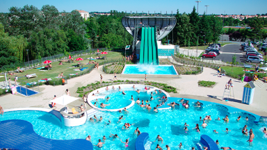 Photo de la piscine Glisséo vue de haut