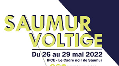 Logo Événement Saumur Voltige édition 2022