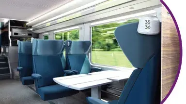 Decouvrez les services proposes sur les trains KRONO SNCF NOMAD TRAIN