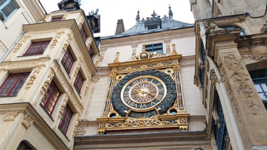 Ville de Rouen - rue du gros Horloge